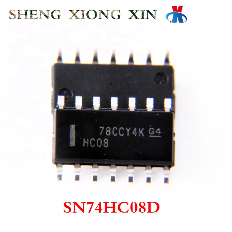 10pcs/Lot 100% New SN74HC14DR SN74HC00D SN74HC02D SN74HC04D SN74HC08D SN74HC14D SOP-14 Converter Chip HC14 HC00 HC02 HC04 HC08