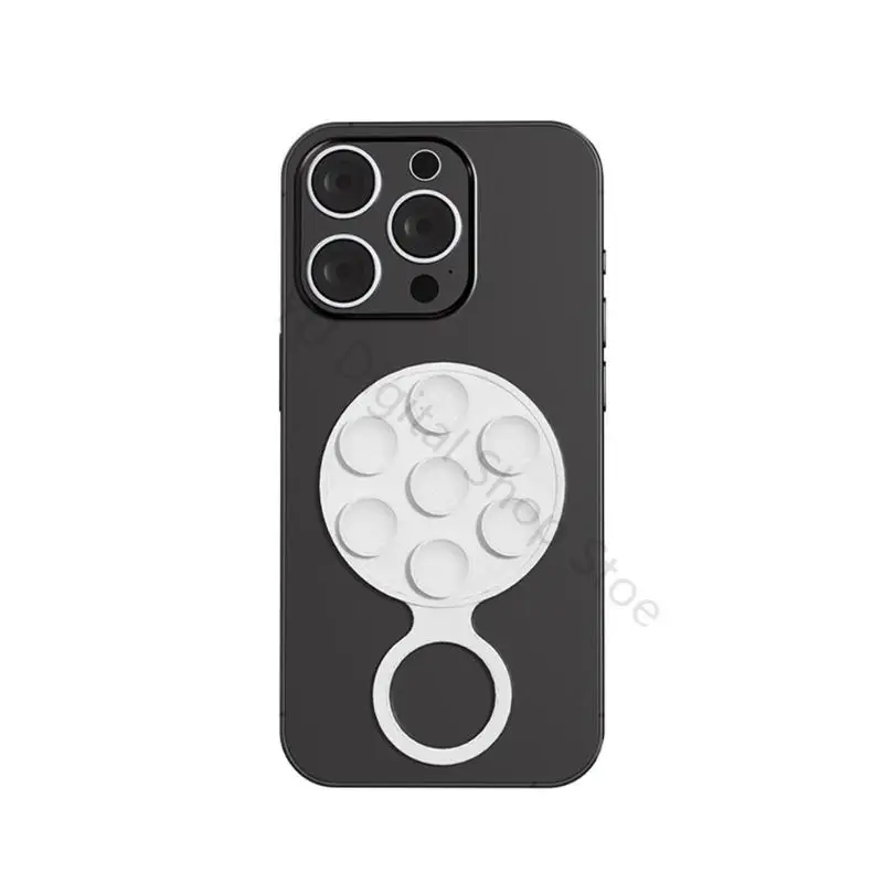 96BA Silicone Suction Phone Case Adhesive Mount,Suction Cup Phone Mount,Handsfree Strong Grip Holder Phone Grip