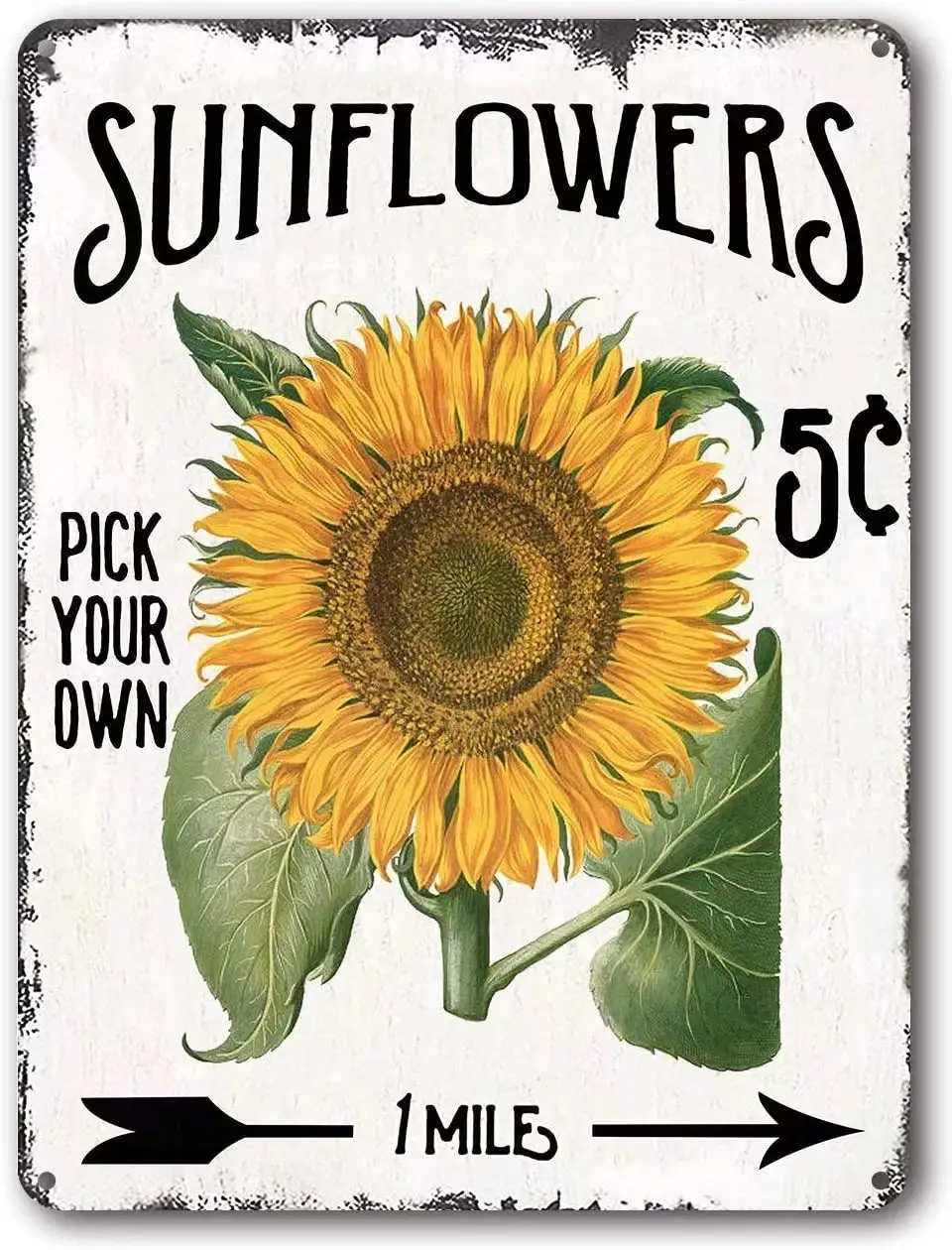 Деревенский Подсолнух Ретро винтажный металлический жестяной знак-Подсолнух Выберите свой собственный кантри домашний Декор для дома прачечной спальни Dec