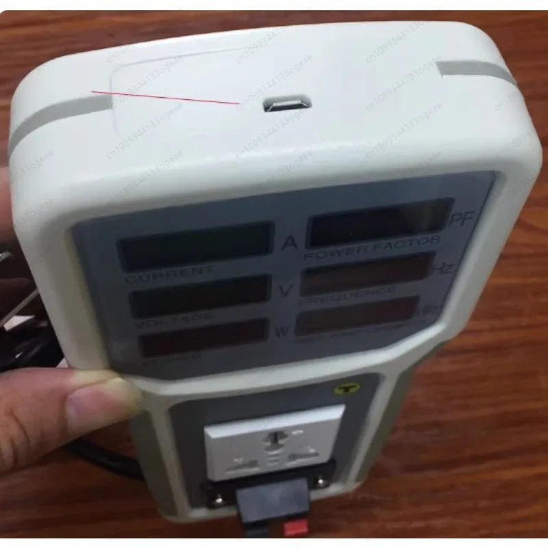 HP-9800 Handheld Power Meter Power Analyzer LED Metering Socket Measurable Current-voltage Power Factor