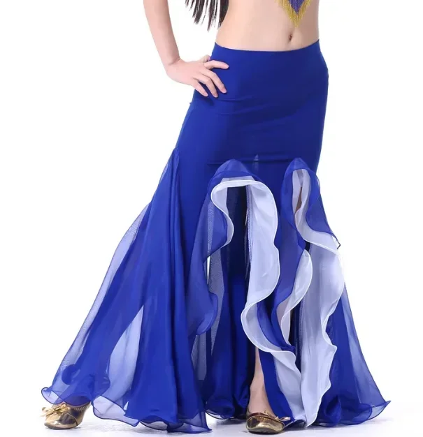 تنورات الرقص الشرقي للنساء ، الشقوق الشرقية بدون حزام ، اكسسوارات زي الرقص الشرقي