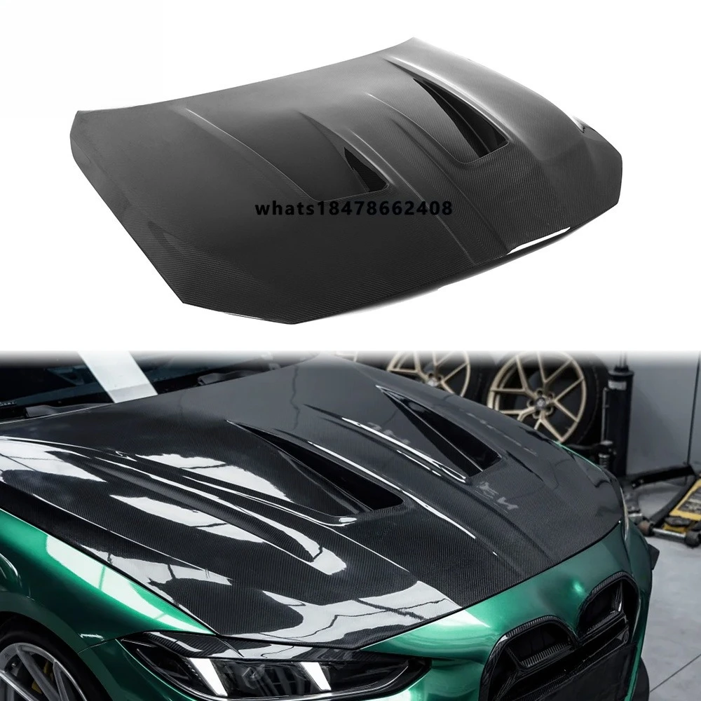 

Dry Carbon Fiber N Type Vented Hood for 4 Series G22 G23 G26 430i 440i Front Bumper Engine Valve Cover Engine Bonnet Hoods