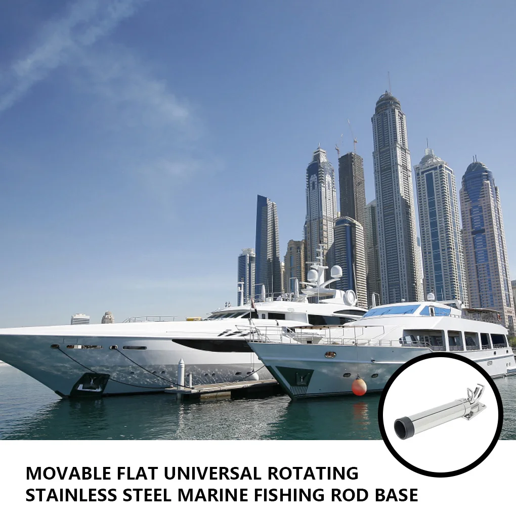 Fishing Rod Holder Deck Mount Adjustable Rack Pole Marine Tool Boats Equipment Hardware Bracket Accessories Holders Part