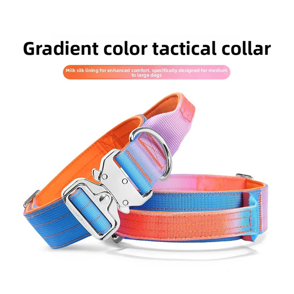 Heavy Duty Tactical Dog Collar with Handle