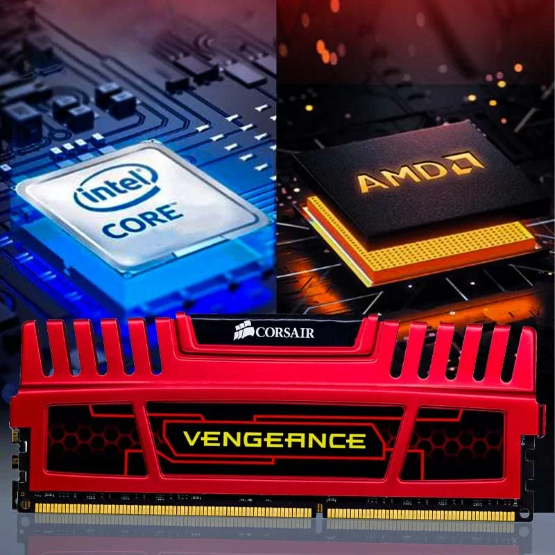 CORSAIR Vengeance LPX DDR3 Memory 4GB 8GB UDIMM Ram 2400MHz 2133MHz 1866MHz 1600MHz 1333MHz 240Pin DIMM Memoria Desktop Memory