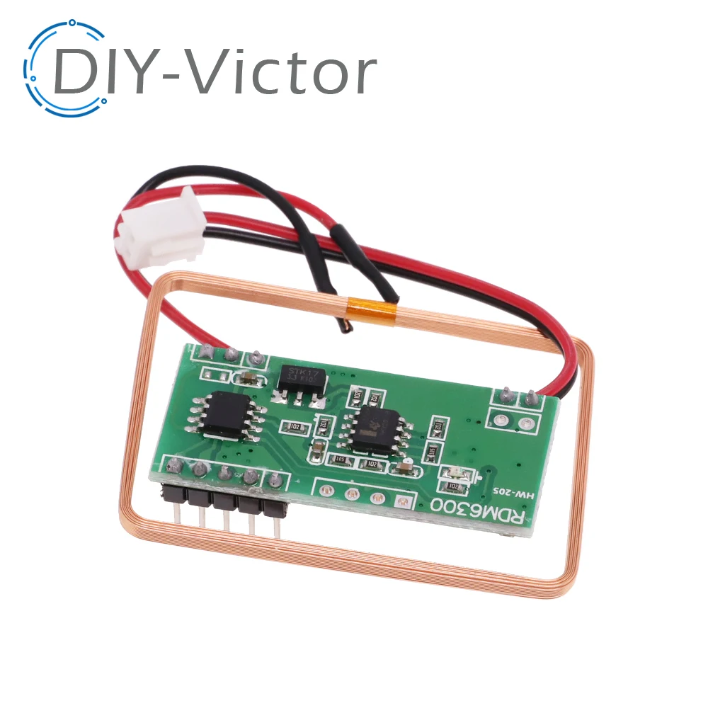 UART 125Khz EM4100 RFID Card Key ID Reader Module RDM6300 (RDM630)