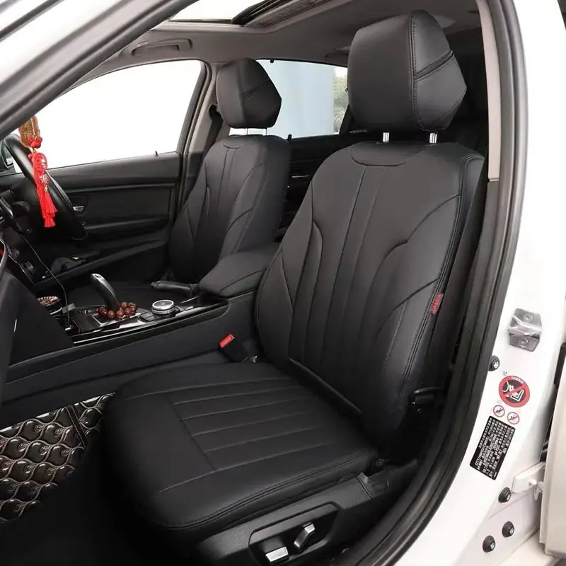 Custom for BMW 3 Series Car Accessories Seat Cover Car Kits for f30 330i E46 for BMW X3 F15 f25 G01 e36 e91 e90 e30 Leather 2005