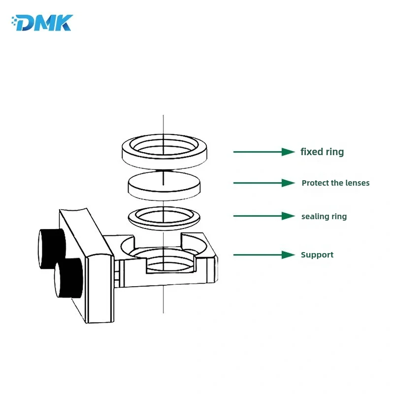 Raytools الليزر قطع الختم الدائري PTFE ختم طوقا FXMF الليزر لحام عدسة واقية الربيع تنشيط ختم النتريل المطاط يا الدائري