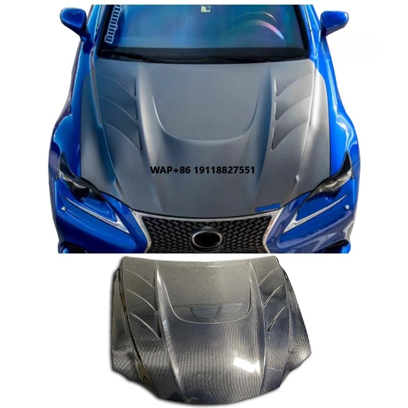 

Car Hood for 2006-2019 IS Hood IS250 Is300 Is200 Carbon Fiber Hood Body Kit