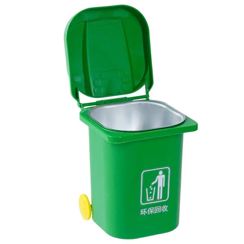 Creative Wall-mounted Trash Can/ashtray With Lid - Personalized Home Design