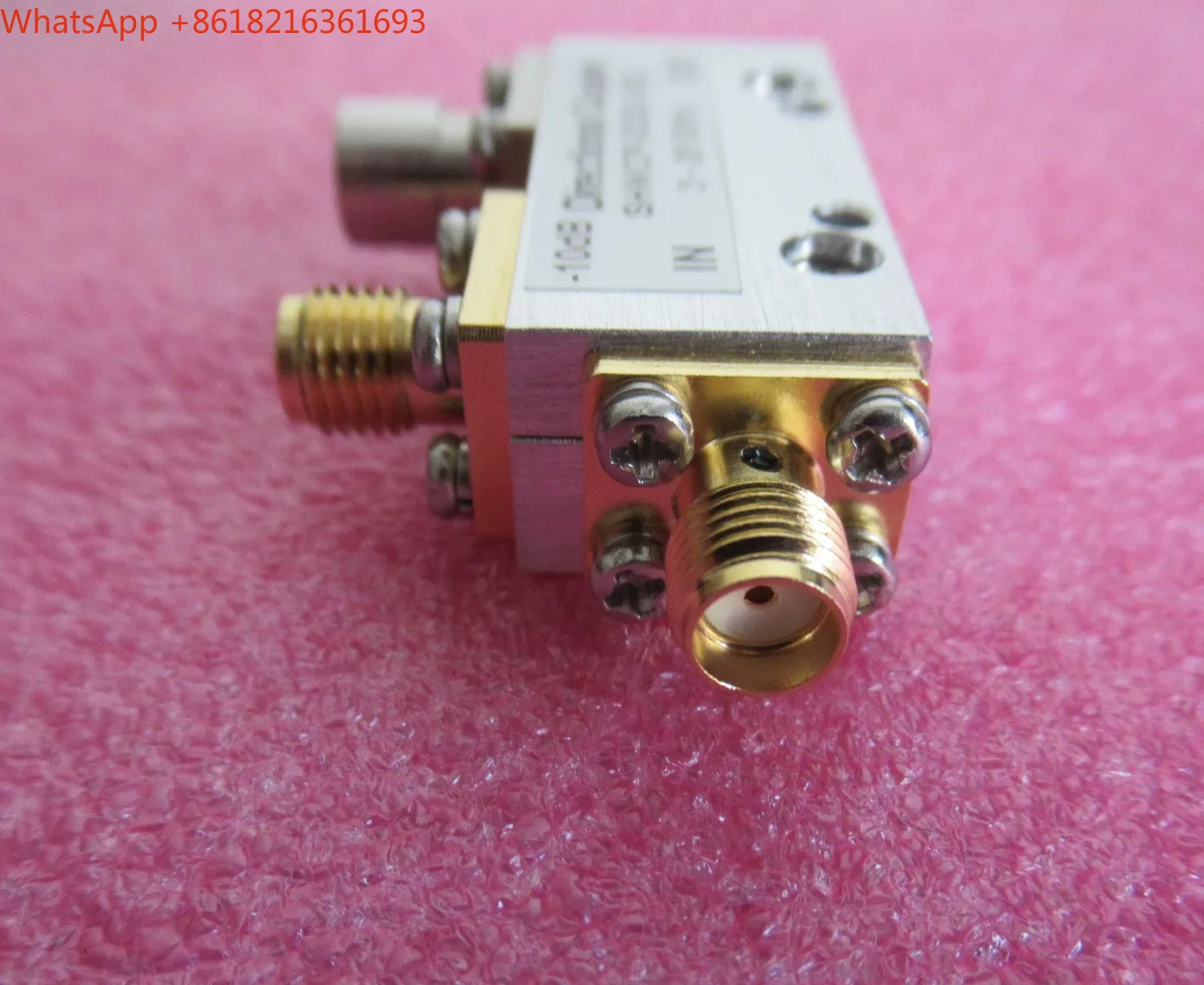 Limited Offer 3-20GHz 10dB Female 50W Microwave, Coaxial Directional Coupler Accessories