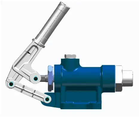 HYDRAULIC HAND PUMP  MGL20/GL25/GL28/GL30/GL40/GL45** Hand Pump HANSA HYDRAULIC HAND PUMP, EQUIVELANT