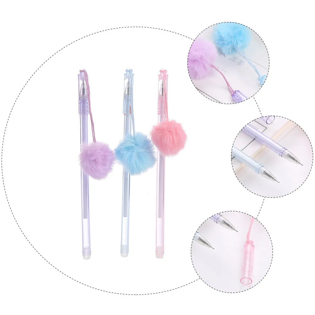 10Pcs Gel Pen Pendant Cute Cartoon Pen Perfect for Students Teachers Writing Stationery Creative School Supplies