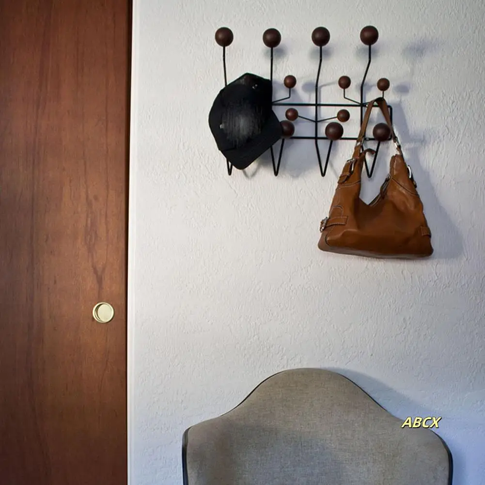 

Hanger Furniture Coat Hanger Ball Rack Multi-Purpose Hook For Wall Ornaments For Kid Gift Metal Bag Decor