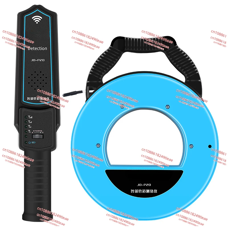 Plug measuring instrument, line pipe plugger, electrical pipeline detector, high-precision plug clearing and dredging device