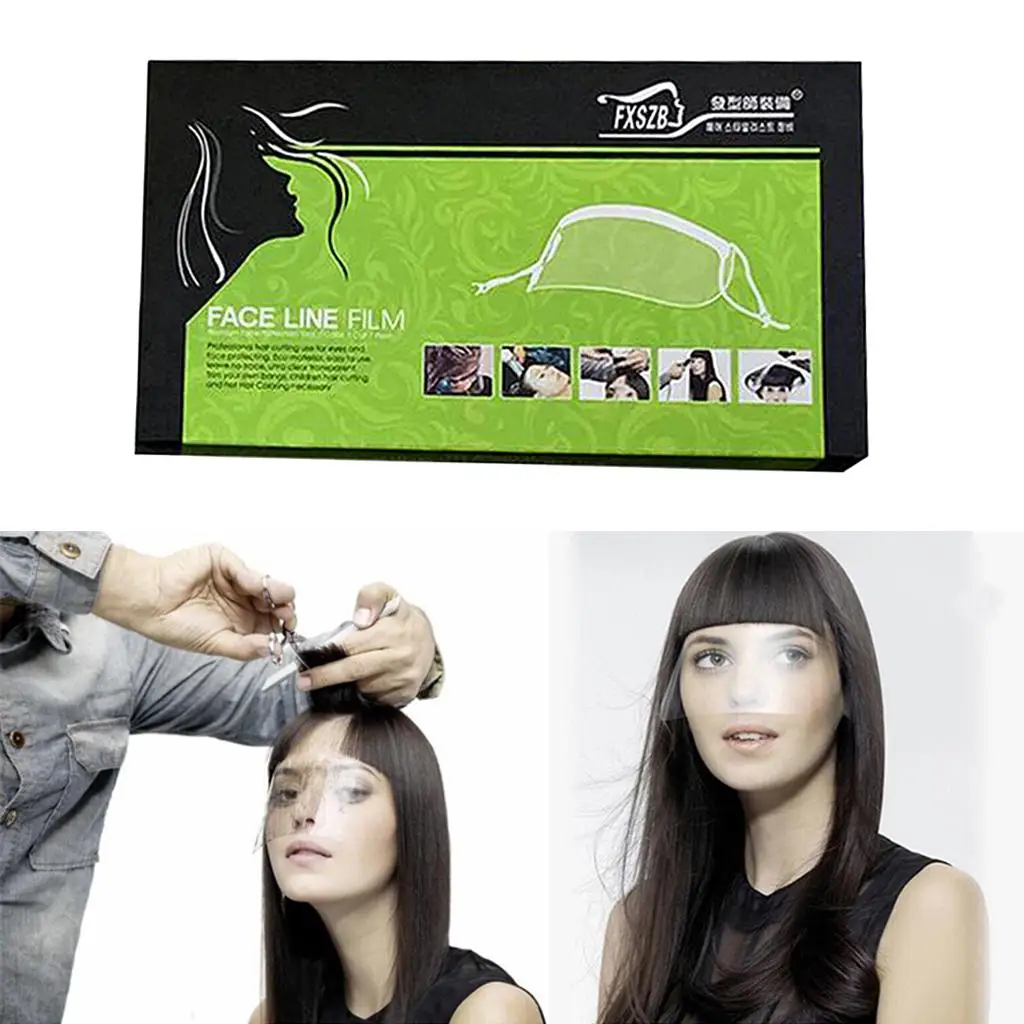 5 Visors โปร่งใสสําหรับ Salon Barber Hairspray ตัดผมถาวรหน้าผาก Eyes &