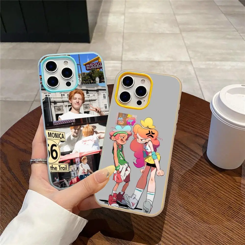 

The Amazing World of Gumball Phone Case Jelly Dual-Layer Shockproof Phone Case for iPhone 17 16 15 14 13 12ProMax