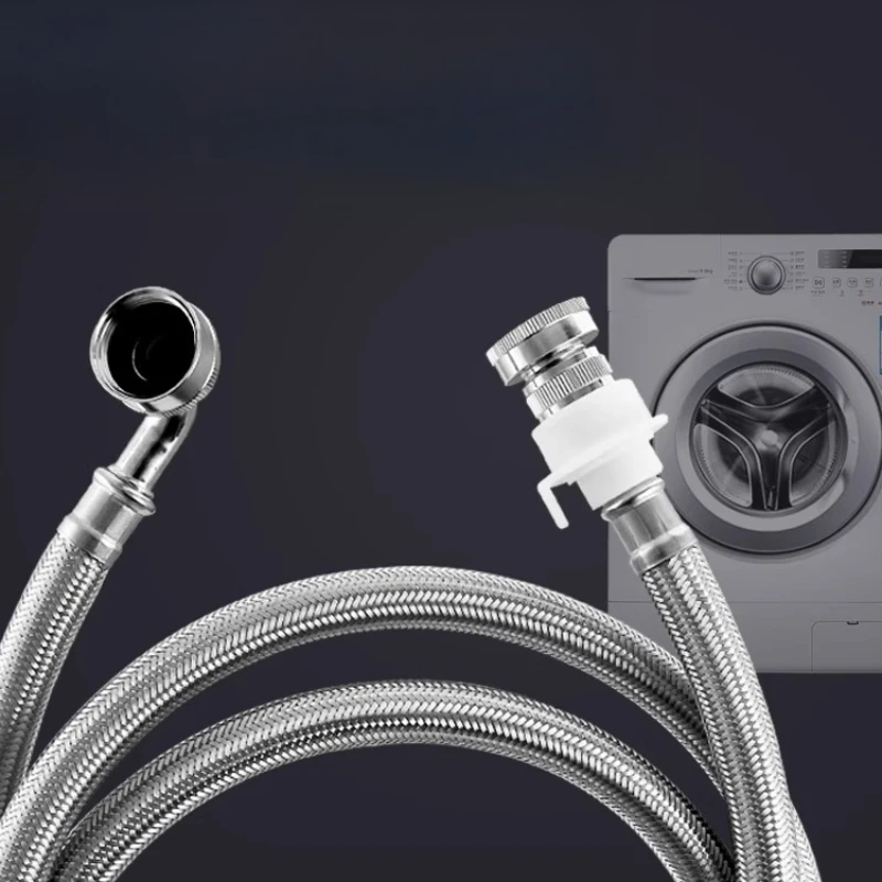

Fully automatic washing machine inlet pipe, lengthen the faucet to receive water