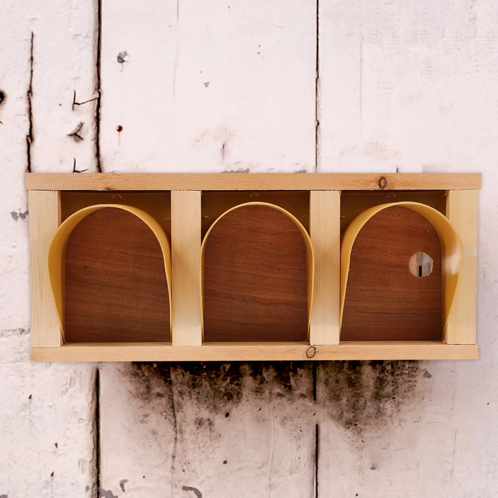 Wooden Pigeon Door European Style Cage Door Quick Installation Barrier Free Rounded Corner Pigeon Entrance Suitable for Racing