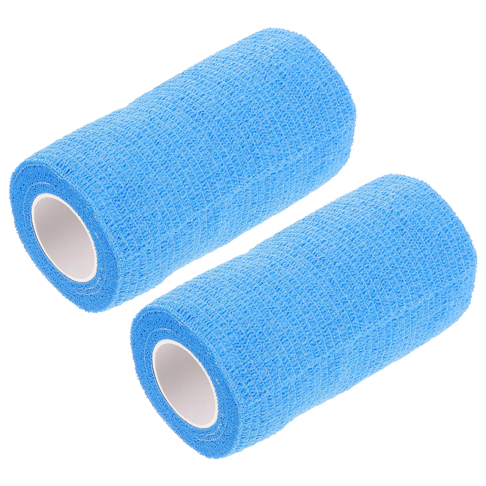 

2 Rolls Elastic Self Adhesive Vet Wrap Lightweight Breathing First Aid Tape Dog Pet Cows Fixation Health Care
