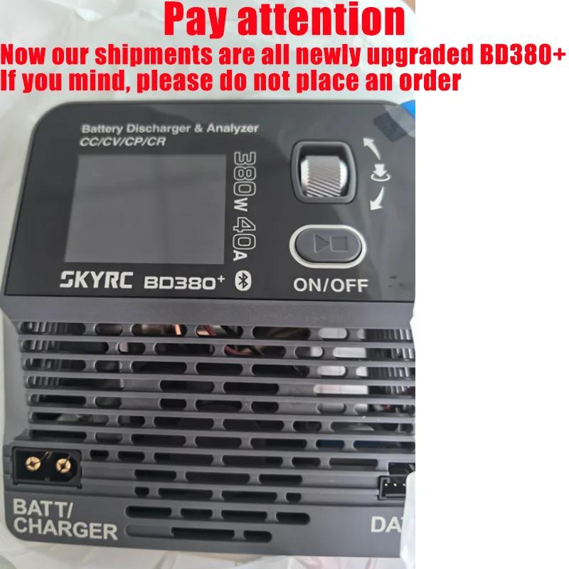 SKYRC BD380 Battery Discharger&Analyzer Checker 40A 380W Four Modes Battery Discharger for RC Car T1000 D200neo Charger Parts