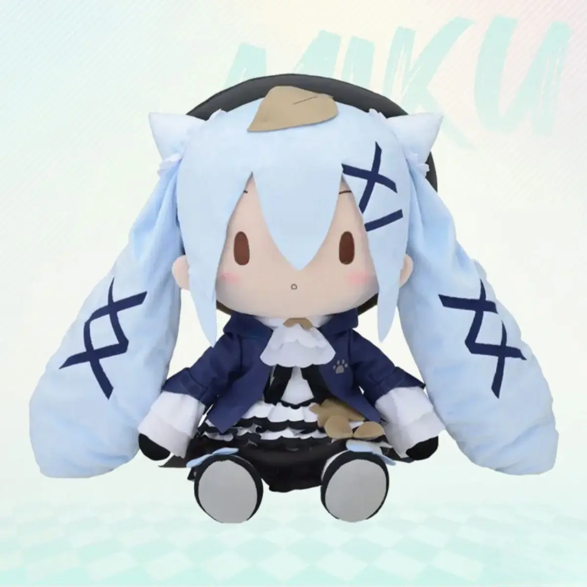 Original Vocalold Hatsune Miku The Same Autumn Outing Fufu Doll Gift Peripheral Products Children Girls Christmas Birthday Gifts