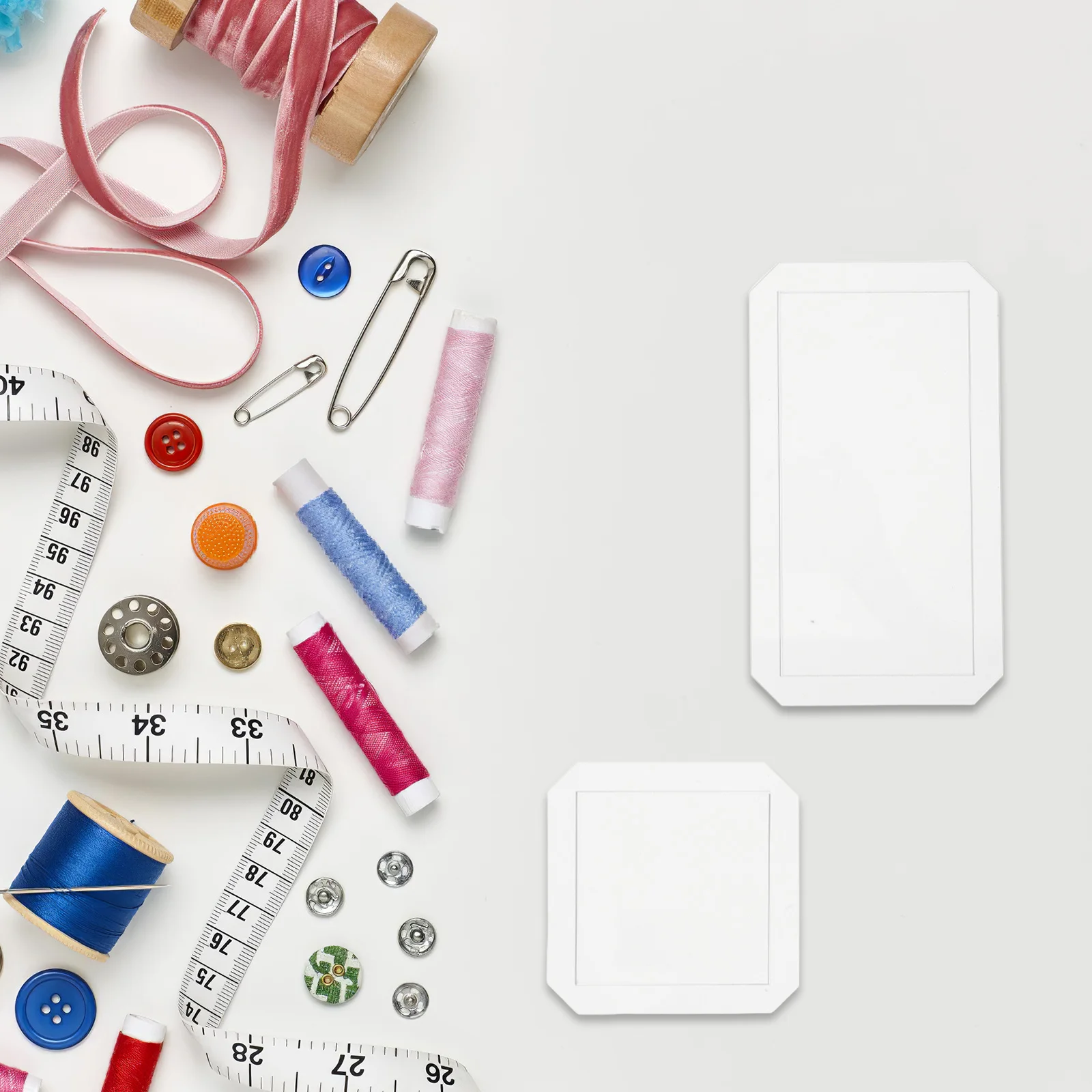 4Pcs Rectangular Quilting Templates Acrylic Rulers for Sewing Patchwork DIY Projects High Visibility Tools for Clean Cuts and