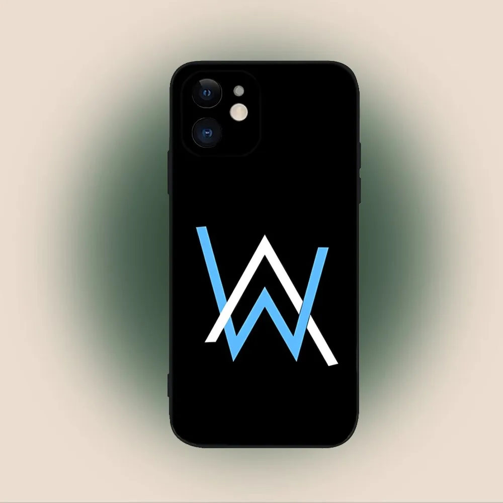 Alan Walker DJ Phone Case For iPhone 15,14,13,12,11,Plus,Pro Max,XS,X,XR,SE,Mini,8,7 Soft Silicone Black Cover