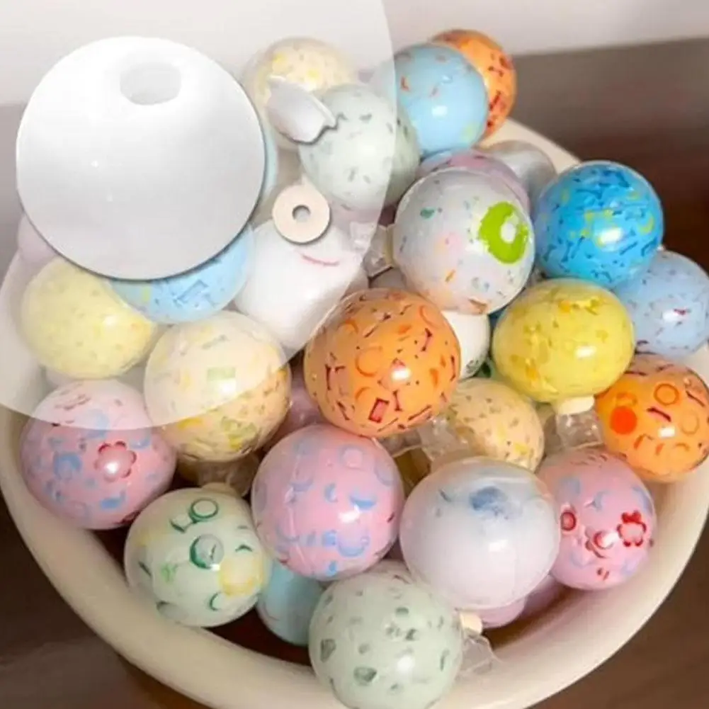 DIY Empty Ball Skin Homemade Handmade Ball Stress Relief Toy Maltose Syrup With Slow Rebound,Kneaded To a Large Size Of 9CM