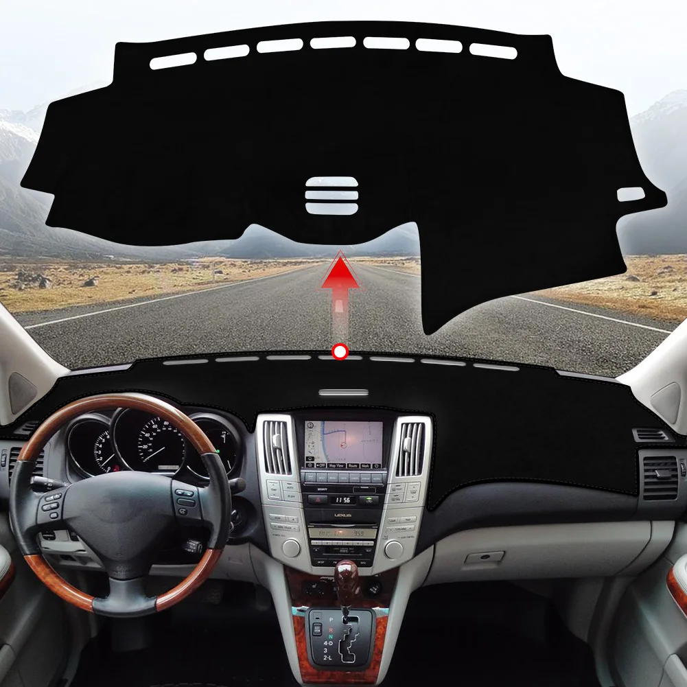 

For Lexus RX RX300 RX330 RX350 2004-2009 Car Accessories Dashboard Cover Mat Sun Shade Reflect Light Non-Slip Pad Instrument Pan