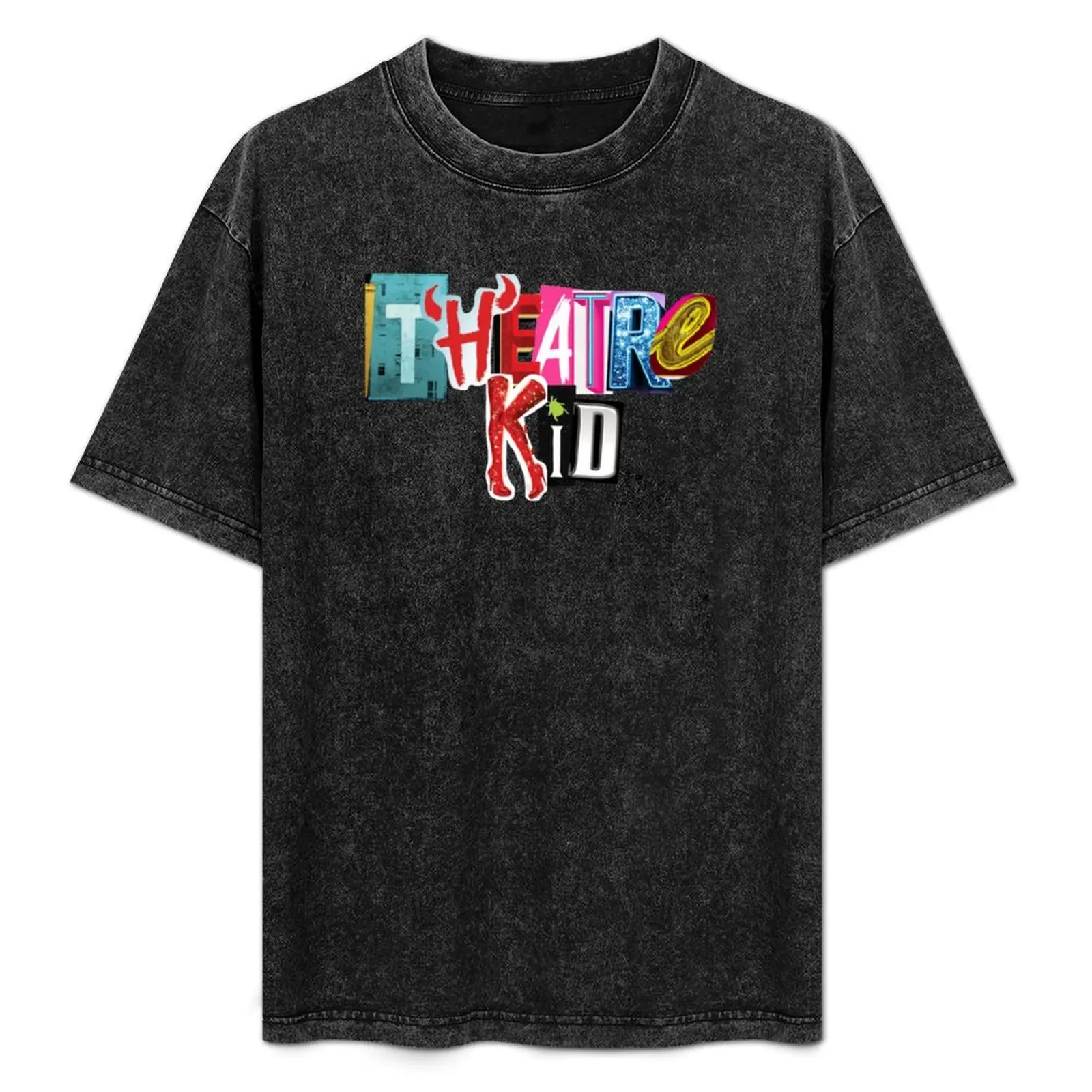 

Theatre Kid Collage T-Shirt Creative Graphic Tee Shirt