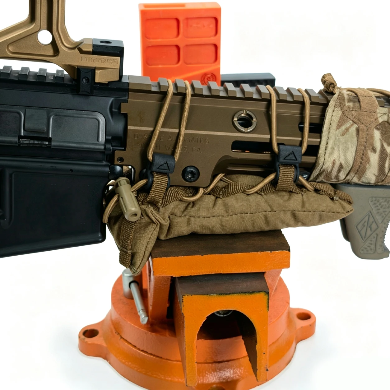 Tactical Shooting Bean Bag Slim Lightweight Rifle Rest Sandbag Hunting Gun Front Barrel Rail Stabilizer Support Pouch
