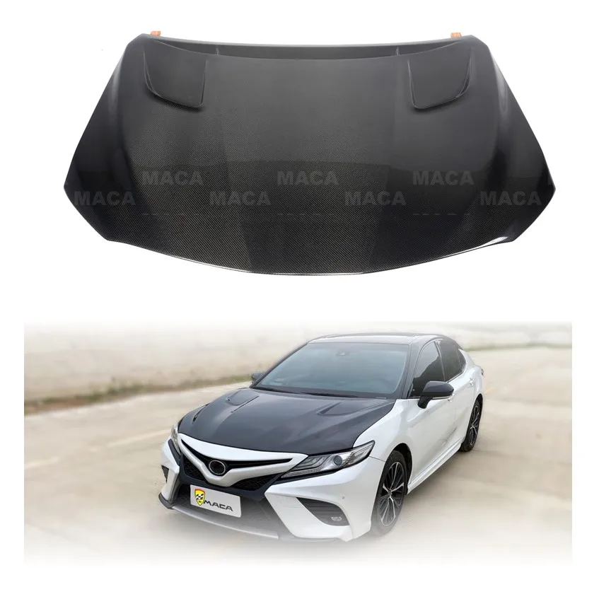 

2025 NEW Premium Carbon Fiber ODM Style Cooling Bonnet Front Vented Cover Engine Hood for TOYOTA Camry 2018-2023