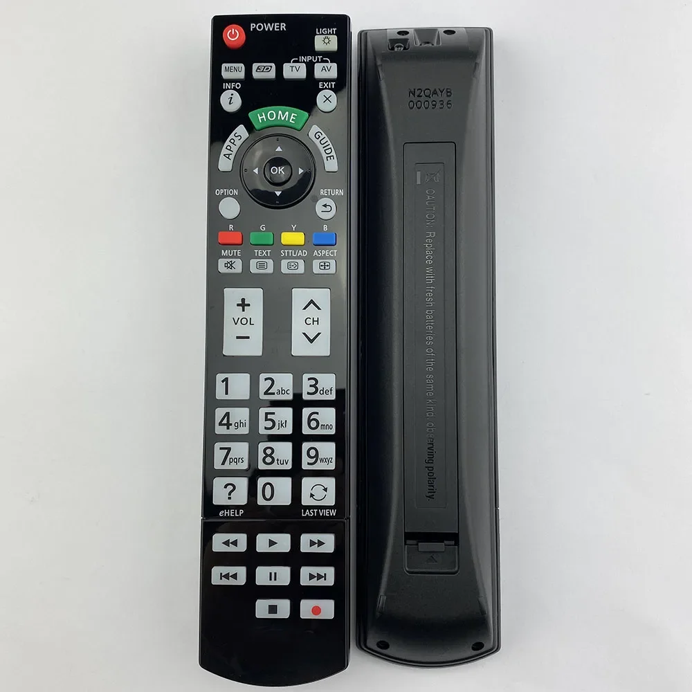 TV Remote Control N2QAYB000936 For PANASONIC  N2QAYB000863 N2QAYB000715 TX-50AX800E TX-L42DT60E TX-L42DT60Y TX-L42DT65B