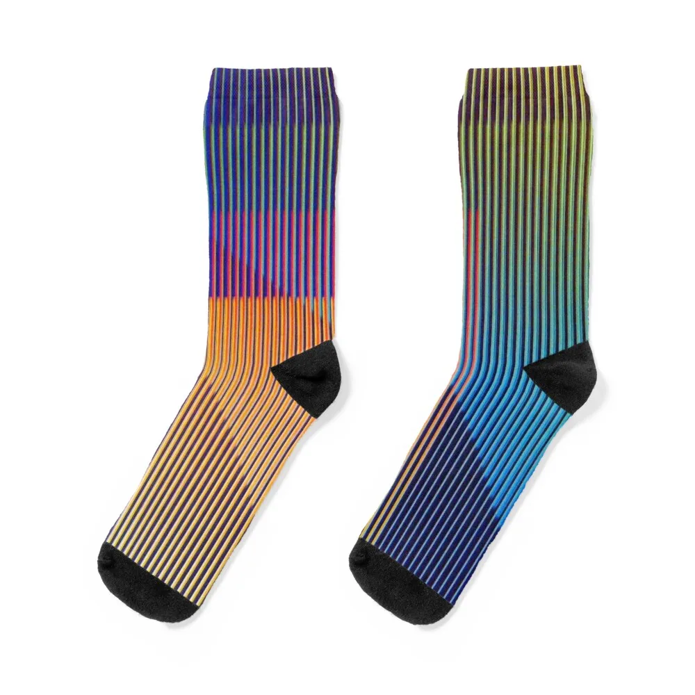 

Carlos Cruz Diez Socks designer brand funny sock cool Wholesale Socks Men Women's