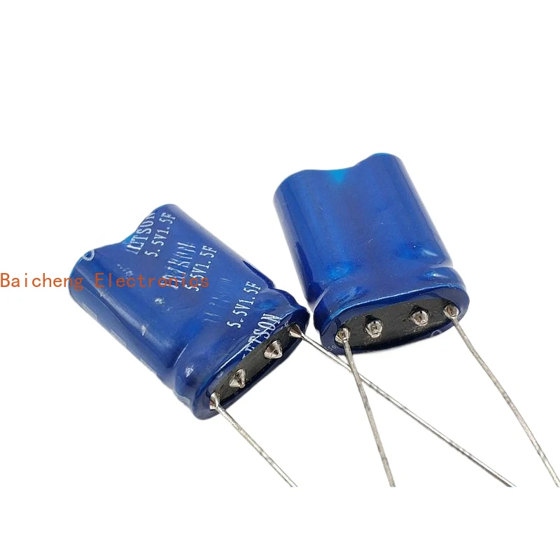 10 قطعة عداد المياه والكهرباء 1.5F فاراد مكثف 5.5V1.5F نوع المزيج