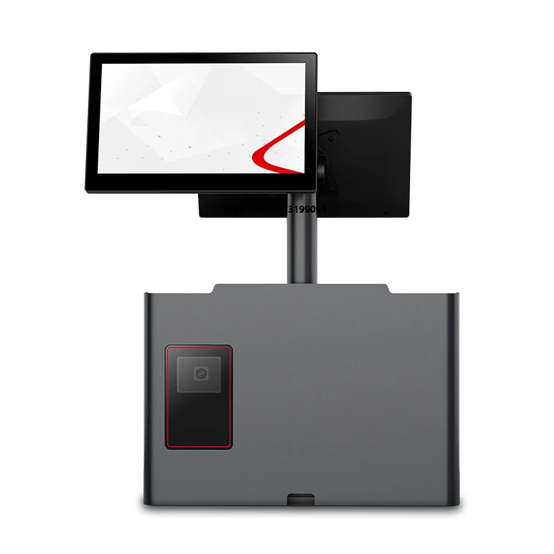 Touch Screen All in One Channel Pos System for Supermarket Retail Store Cash Register