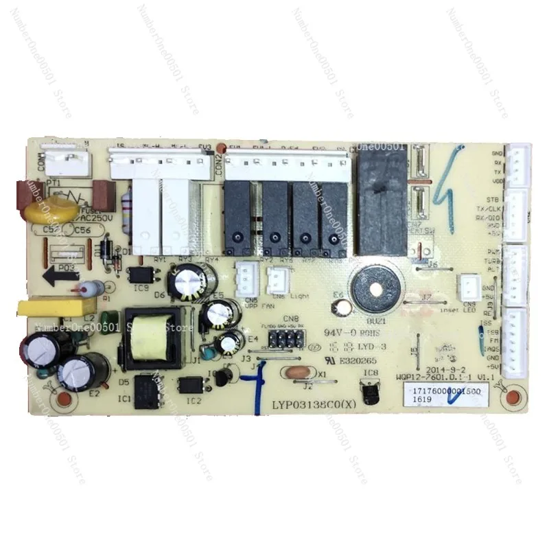 Original Programmed Motherboard WQP12-7601.D.1-1 LYP03138CO(X) For Midea Dishwasher