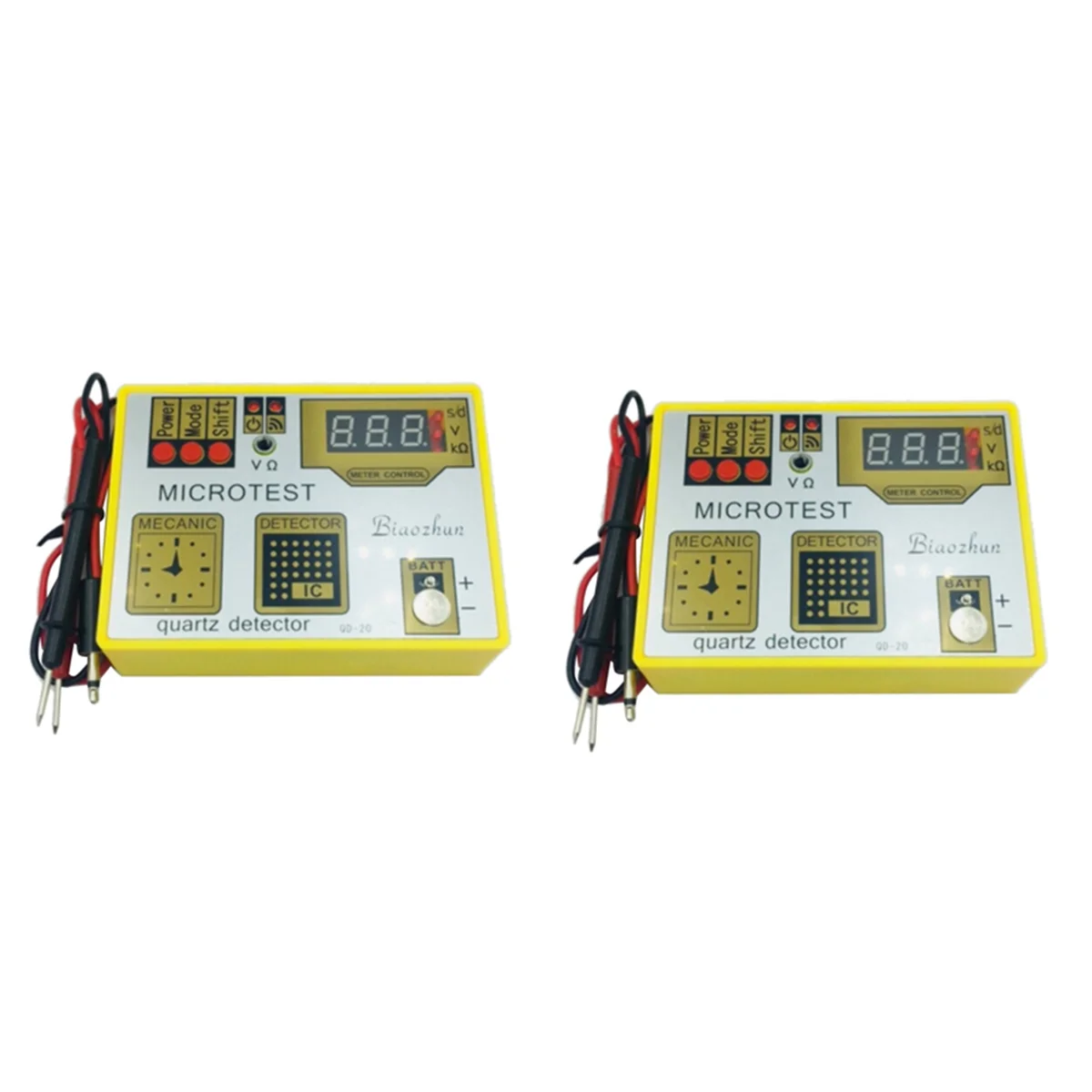 2X QD-20 Watch Maintenance Tool Quartz Movement Tester China Watch Movement Tester Can Measure the Battery