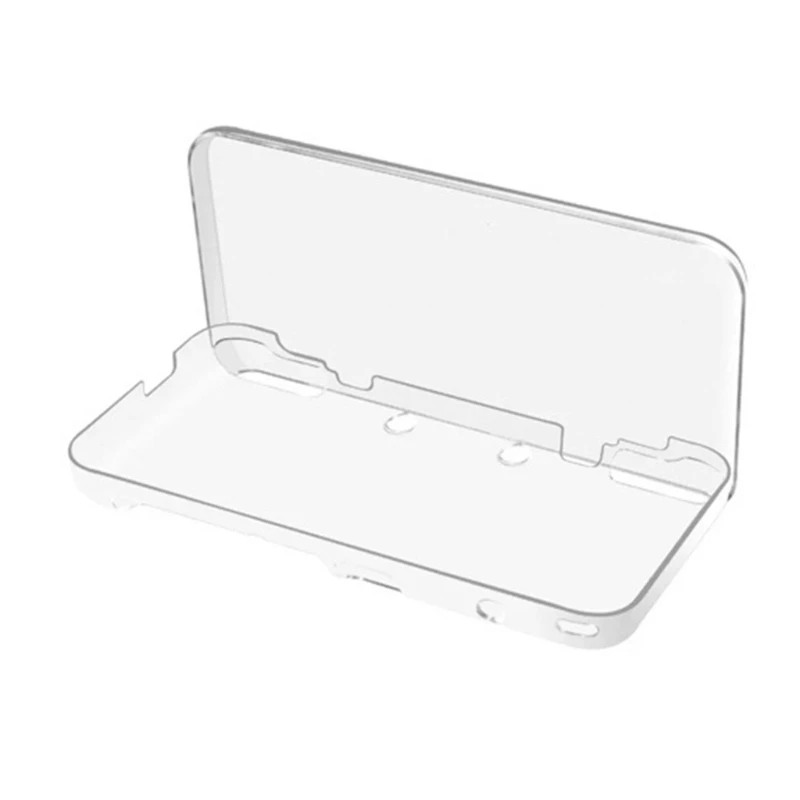 Transparente Crystal Clear Case para New 2DS LL, 2DS XL Game Console, Shell de Habitação Dura, Dustproof e Shockproof capa protetora