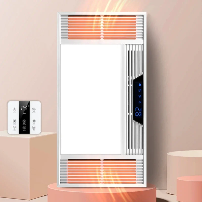 

Новый стиль для домашнего использования, встроенный потолочный воздушный обогрев Yuba, освещение вытяжного вентилятора, встроенный обогреватель для ванной комнаты «пять в одном»