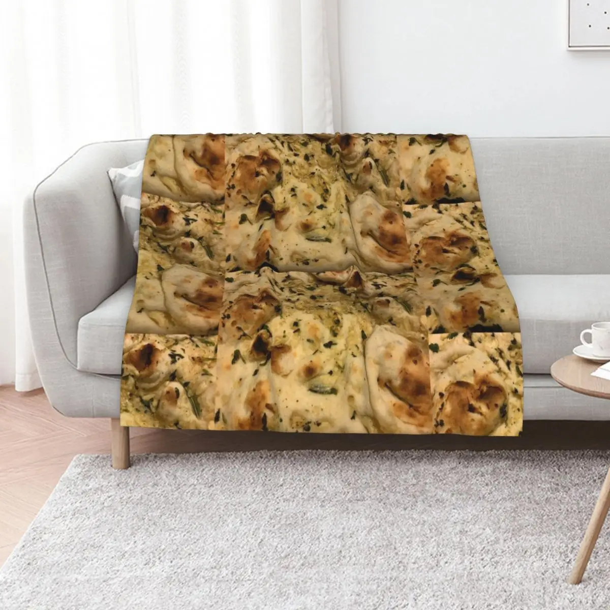 Garlic Naan Throw Blanket warm winter blankets and throws for winter Designers Bed covers valentine gift ideas Blankets