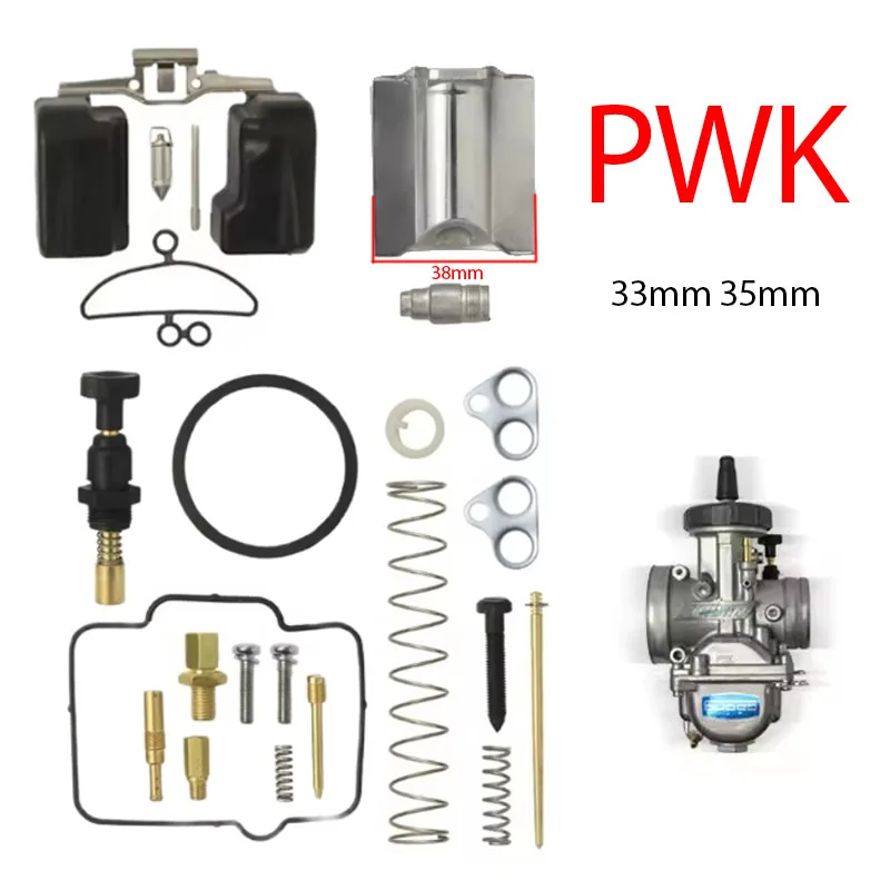 For KEIHIN KOSO OKO PWK 21 24 26 28 30 32 34 35 36 38 40 42mm 1 Set Motorcycle Carburetor Repair Rebuild Kit view 4