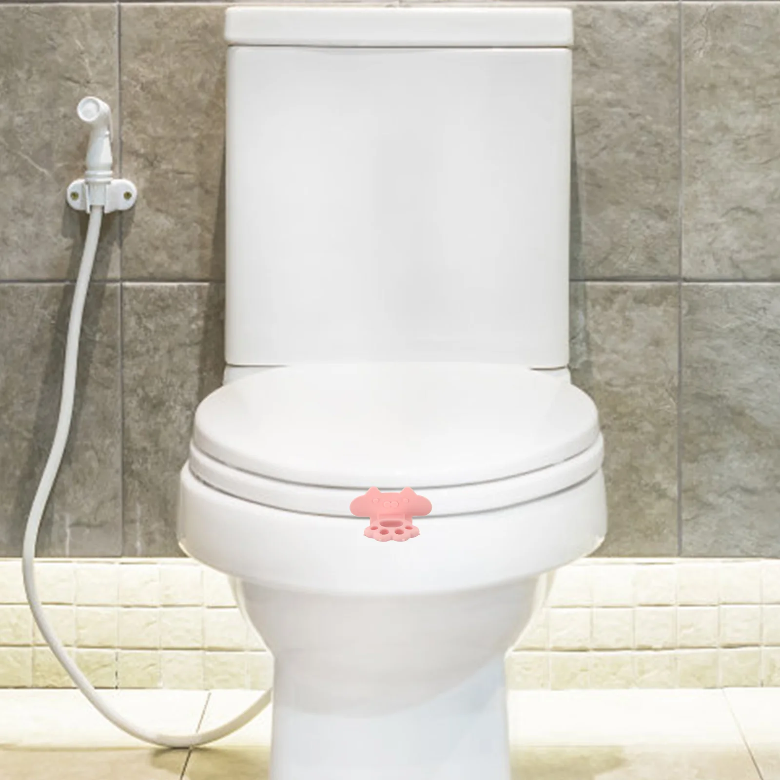 

Silicone Cat Paw Toilet Seat Lifter Lid Handle Stylish Home Decor Easy Installation Toilet Seat Helper Bathroom Accessories