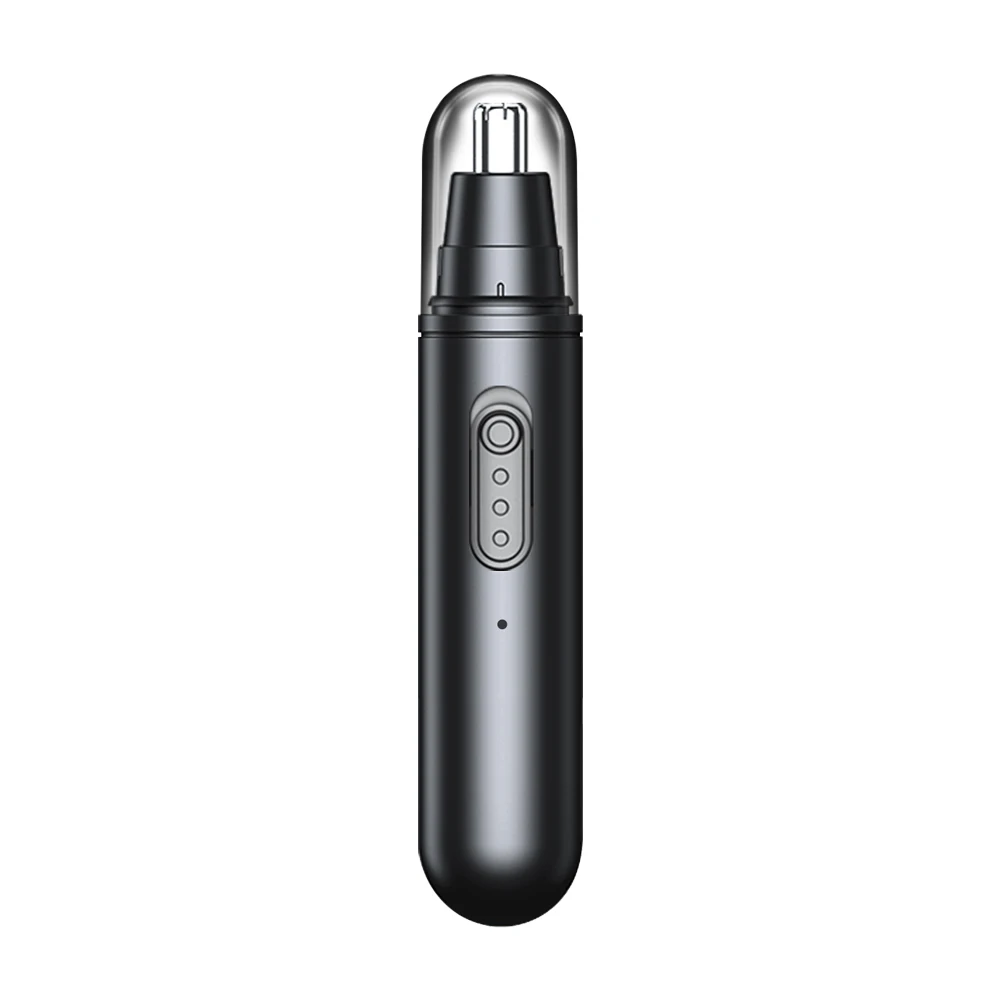 Nasenhaartrimmer Tragbarer Nasenhaarentferner für Männer Elektrischer Nasen- und Ohrhaartrimmer USB-Aufladbar Mini-Nasenhaarschneider