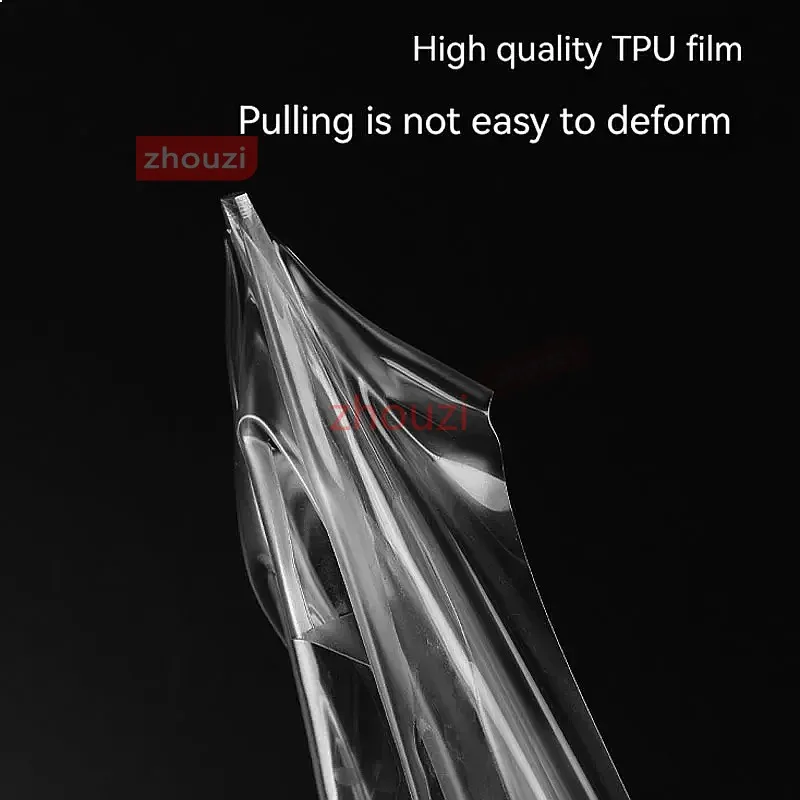 For Changan CS55 Plus 2023 2024 Car Headlight Protective Film Smoked Black Tint Wrap Vinyl Transparent TPU Sticker