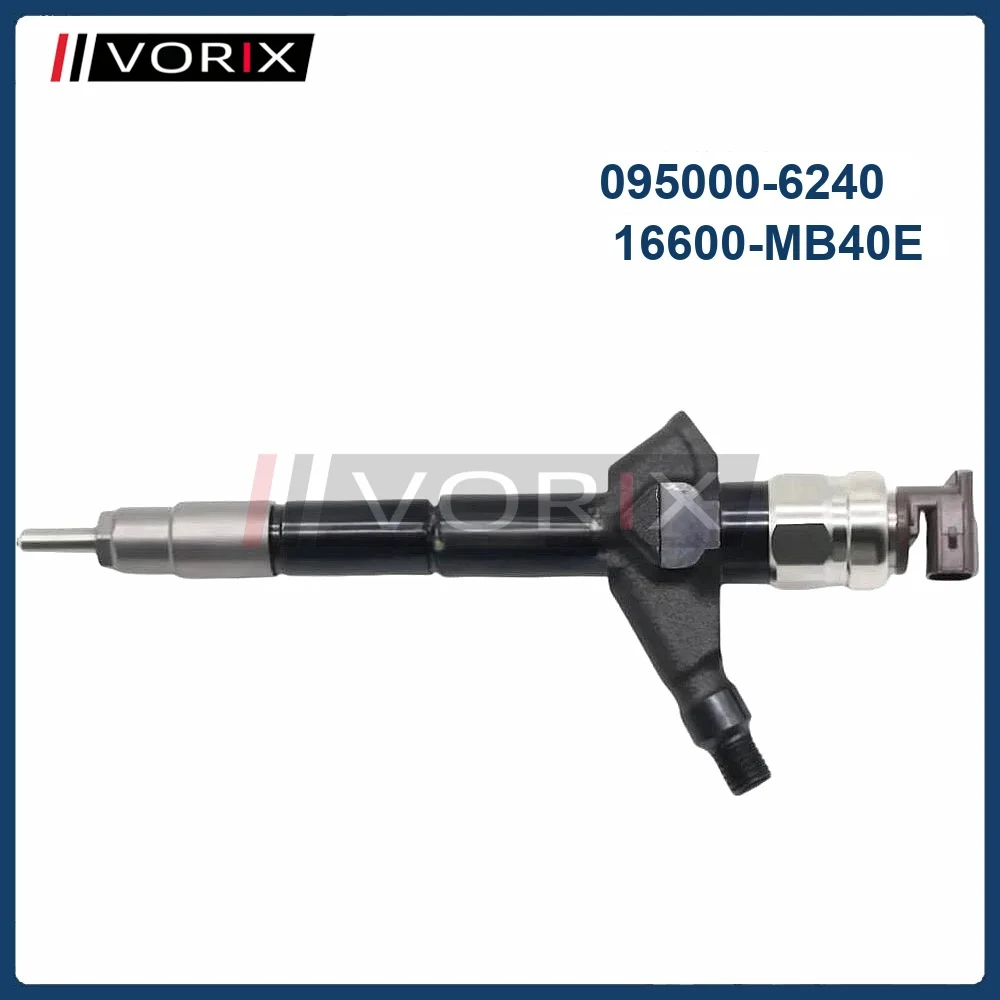 

Diesel Fuel Injector Assembly 095000-6240 16600-MB40E For Nissan NP300 CABSTAR