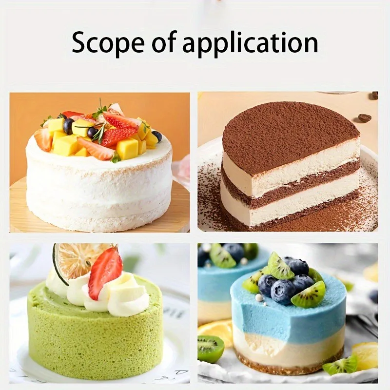 مجموعة رافعة الكيك من الفولاذ المقاوم للصدأ - خادم تقطيع المثلث، وفاصل الطبقات، وأداة نقل لأجزاء متساوية، غير قابلة للخدش (3-