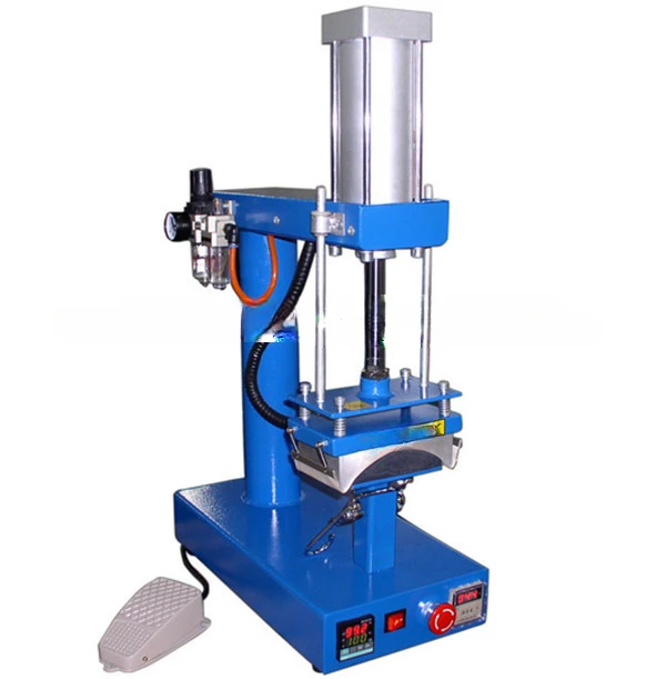 1PC Air Cap Press Machine CP815 Pneumatic Heat Press Machine 110/220V Pneumatic Korean Label Heat Press Machine