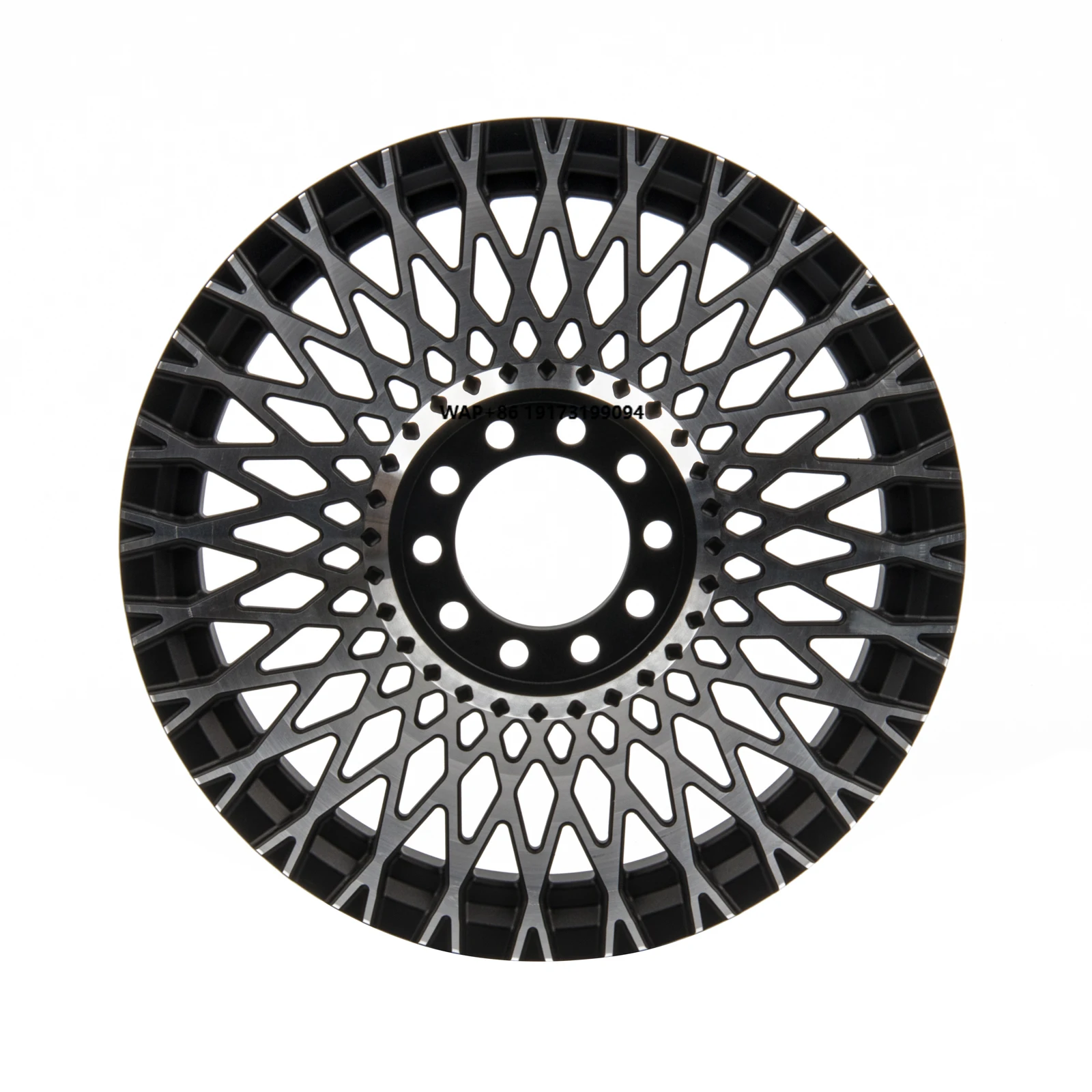 

Hopero Motorcycle Black Spider Pulley Matching Wheels for 2018+ Softail Models